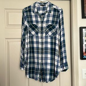 Express Long Sleeve Tunic Flannel